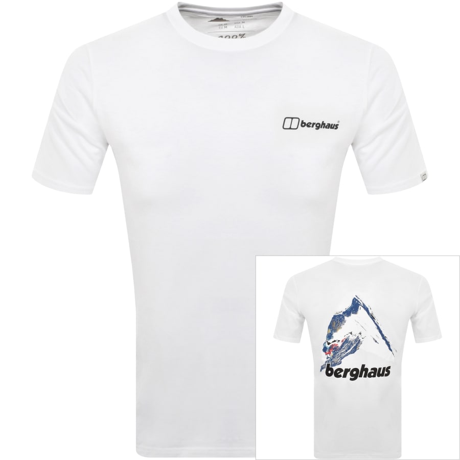 Berghaus white t shirt sales